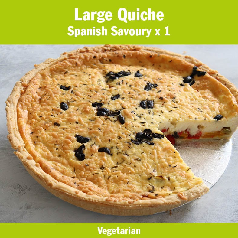 large Savoury quiche